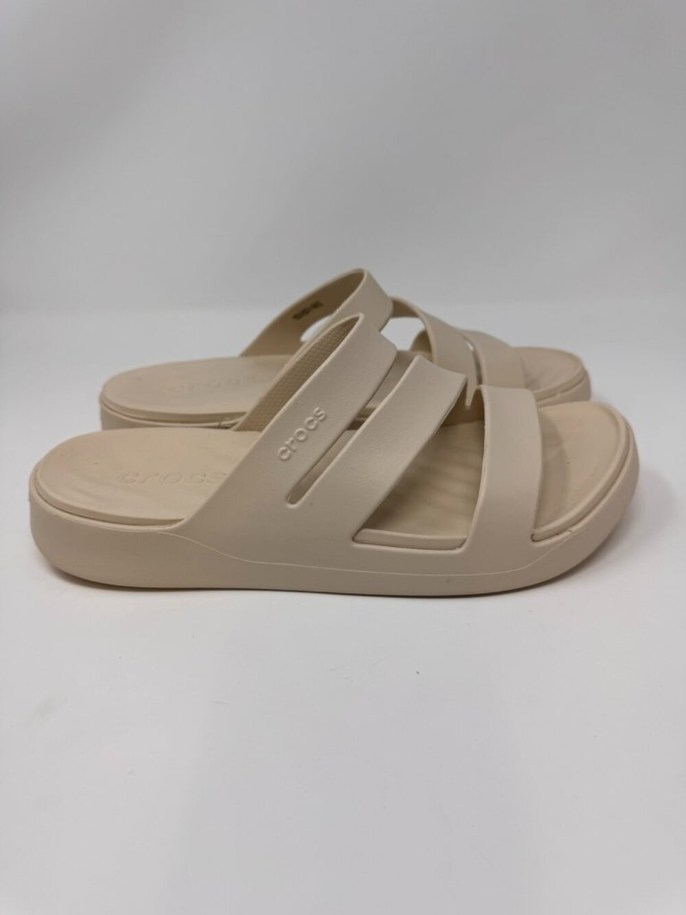 CROCS GETAWAY STRAPPY SANDALS/SLIDES SIZE 10